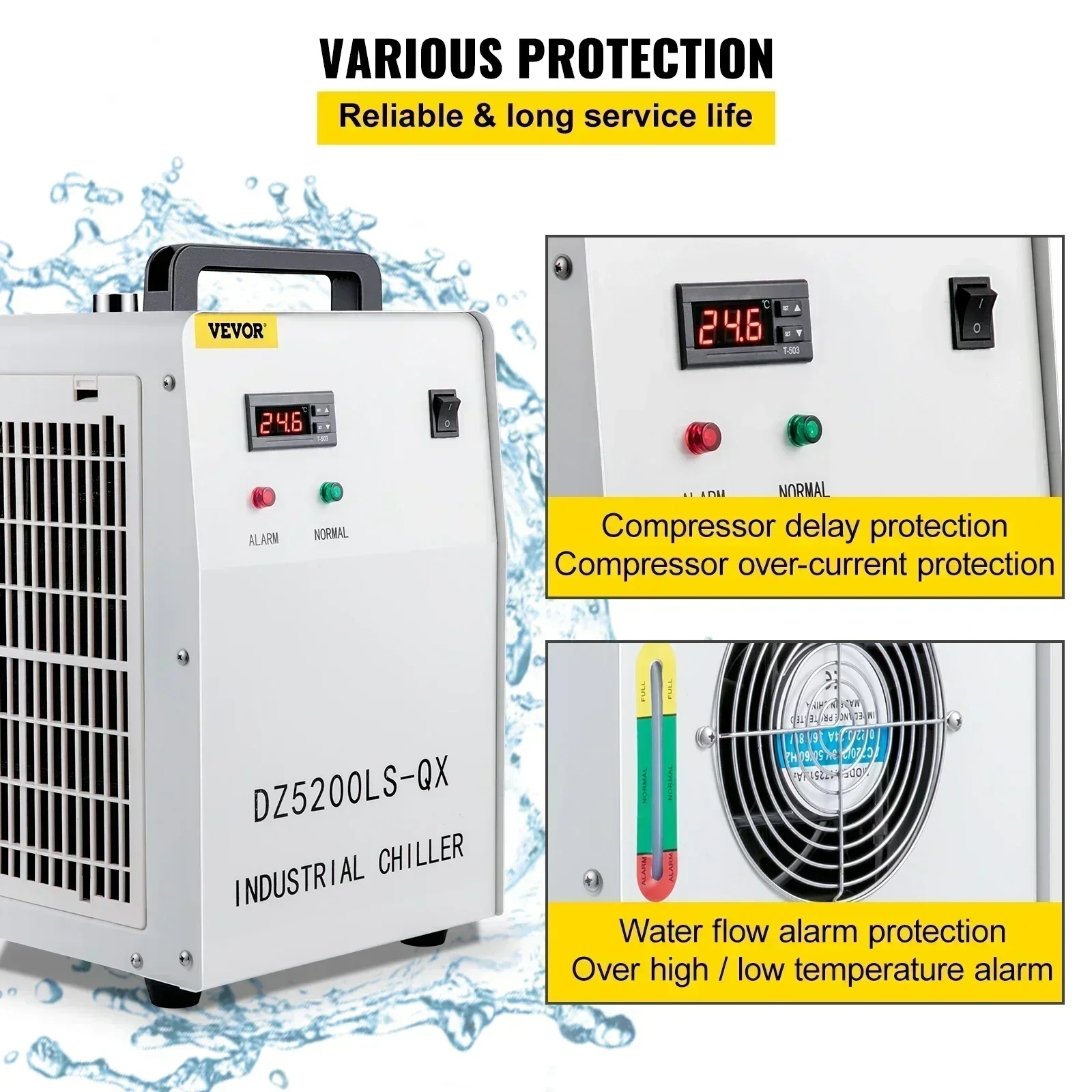 Refroidisseur d'eau industriel - Laser Industrial Chiller avis et prix