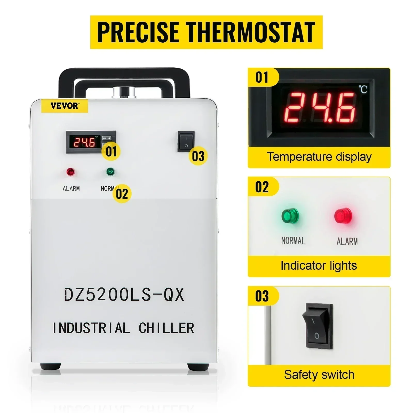 Refroidisseur d'eau industriel - Laser Industrial Chiller avis et prix