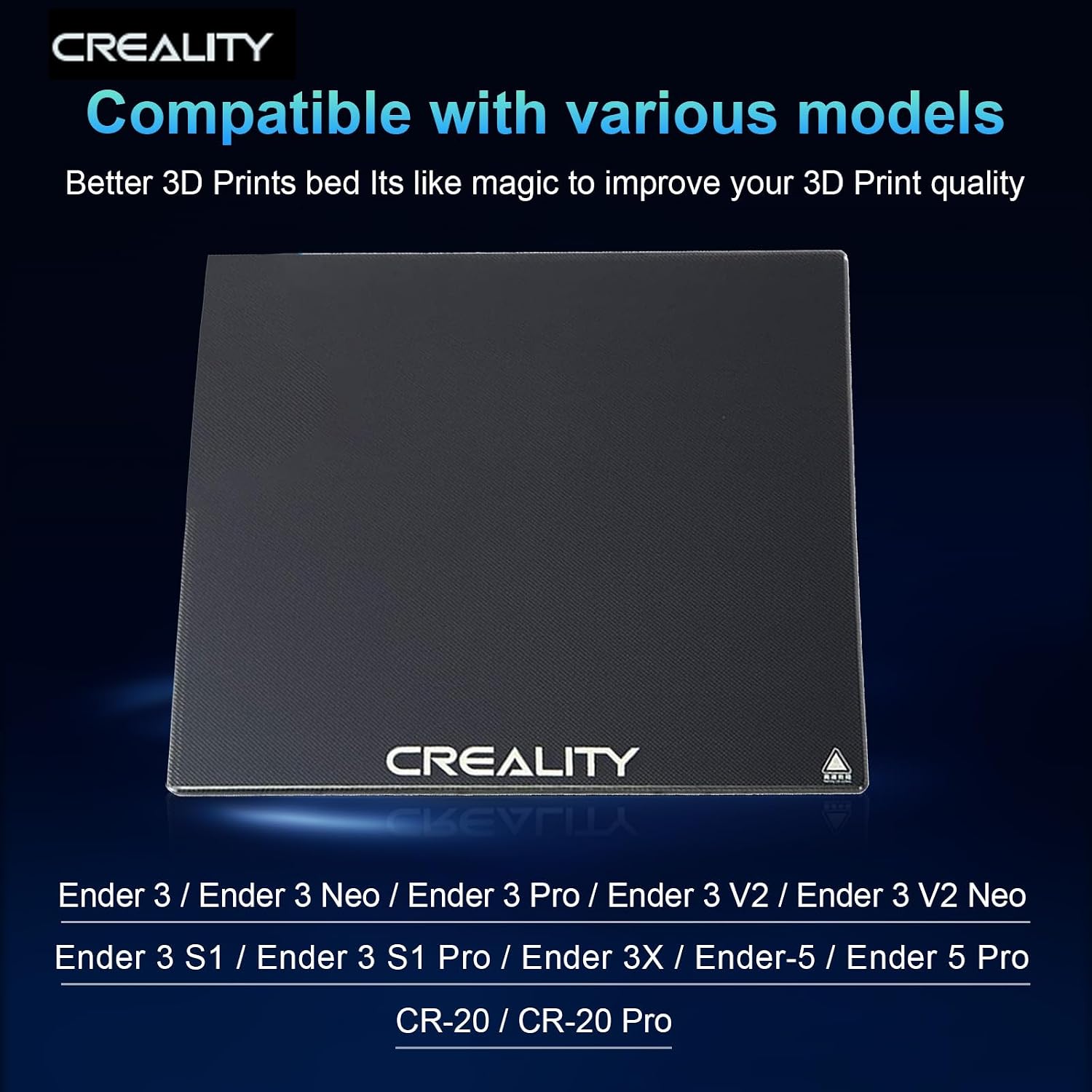 Creality, plaque de constructi - Creality Printer Ender 3 avis et prix
